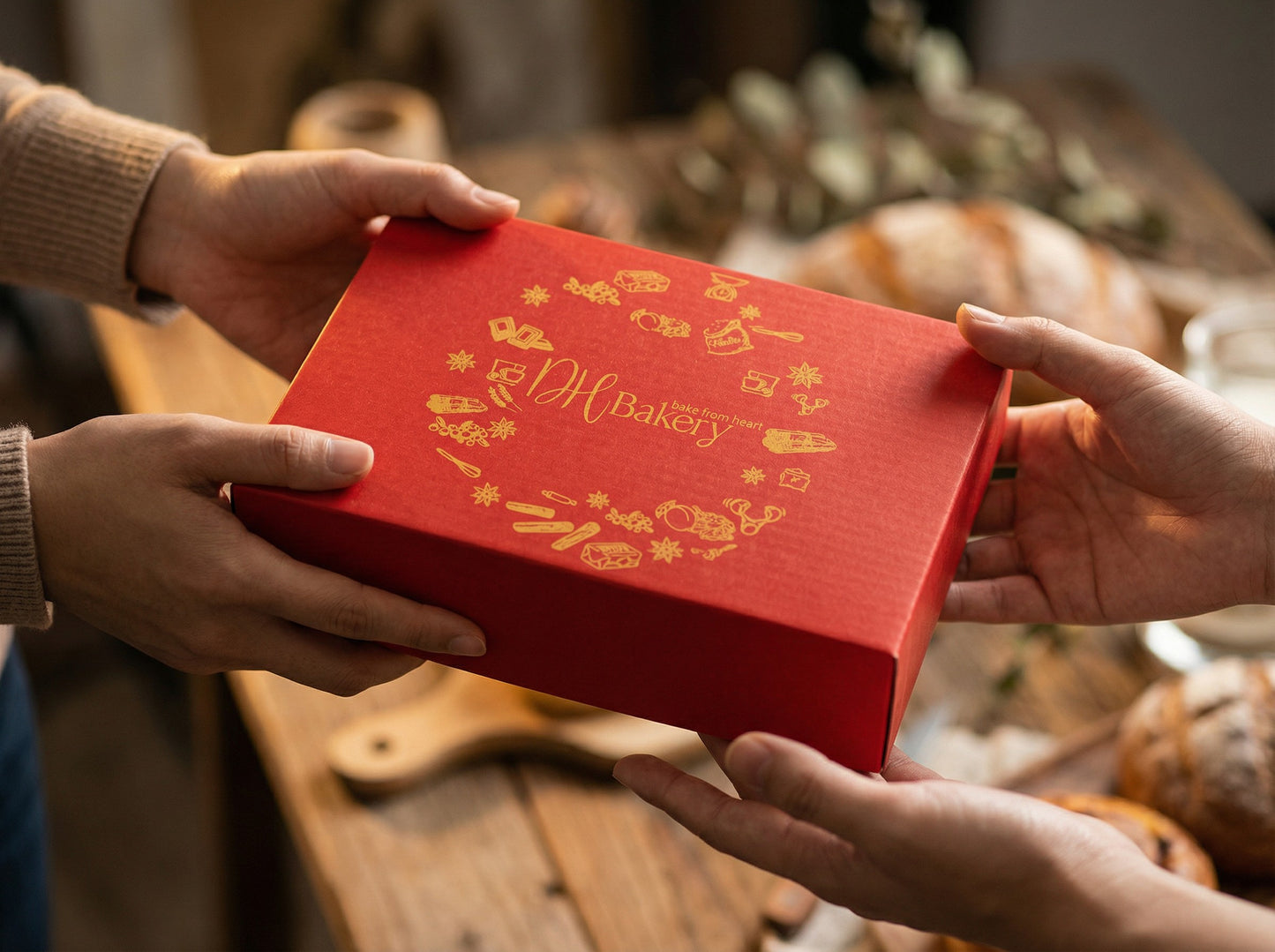 DH Bakery Layer Cake 3×200g – gift, Halal certified