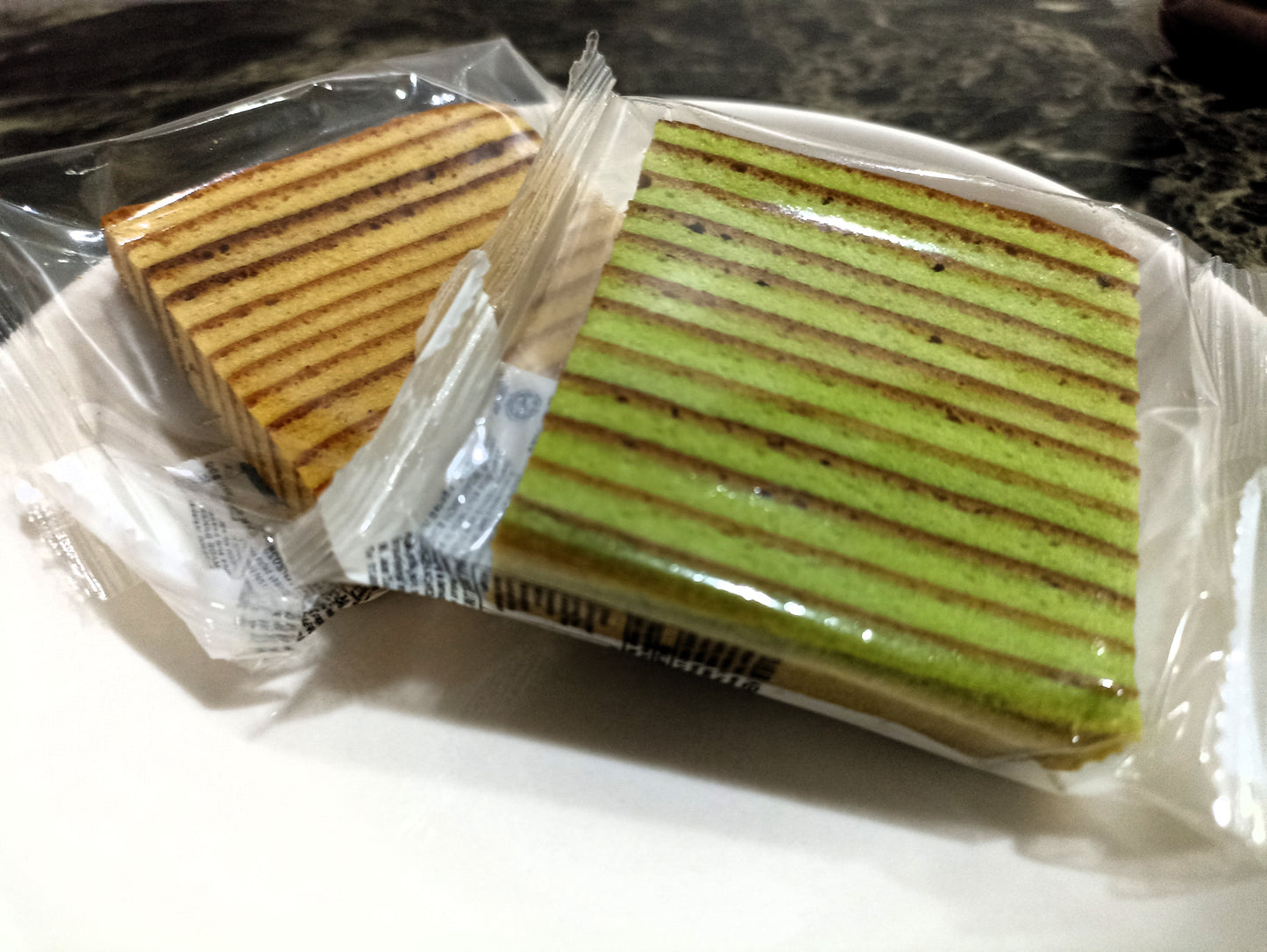 Layer Cake Slices 18pcs – Wrapped | DH Bakery Malaysia